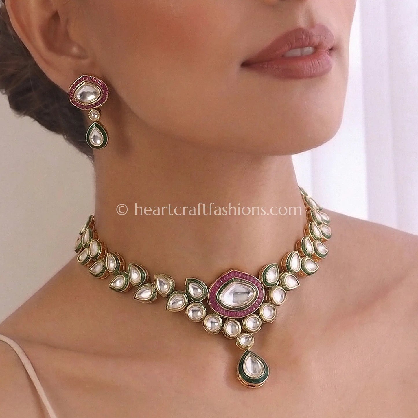 Avira Elegant AC Kundan Choker Set