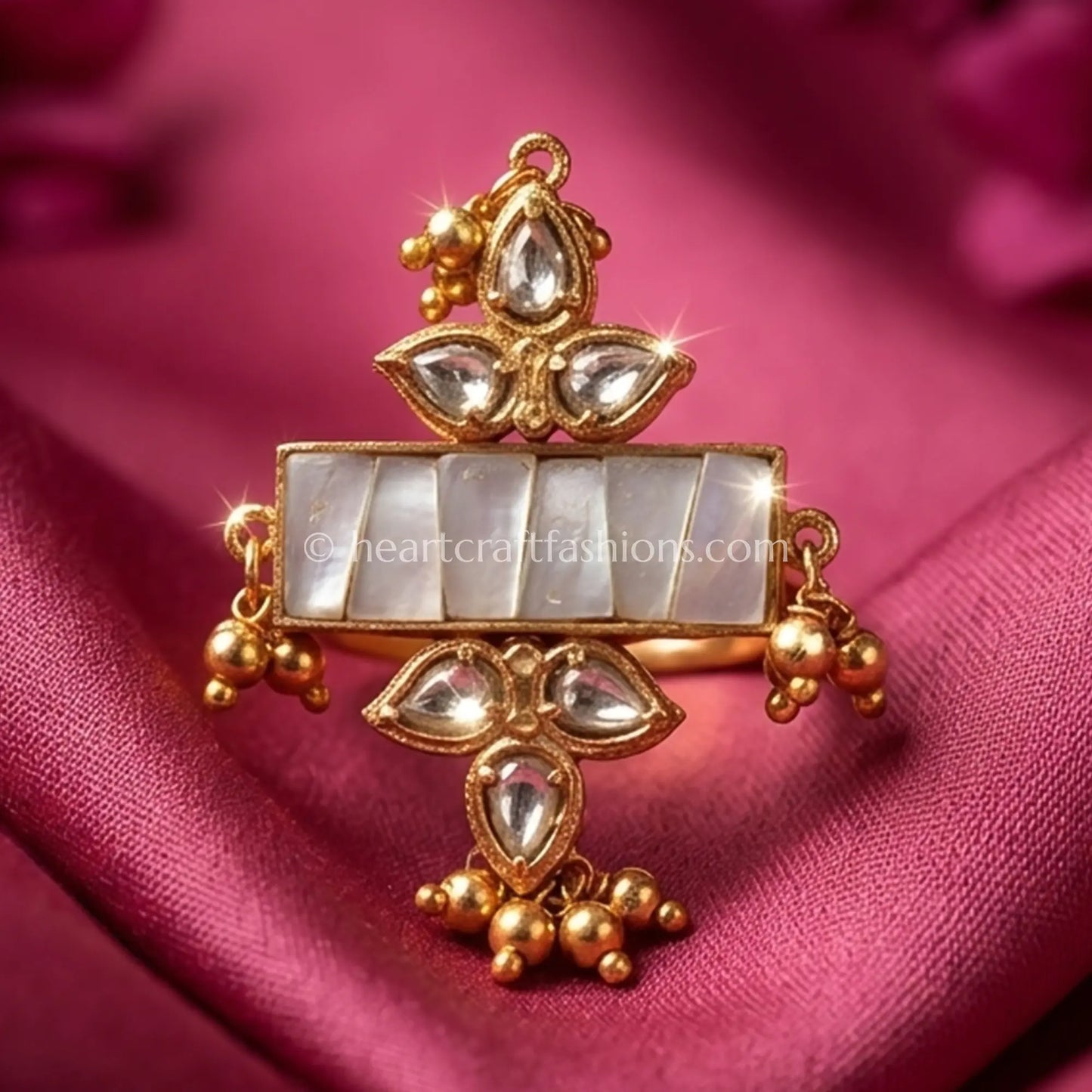 Amrapali Moti Ghungroo Ring