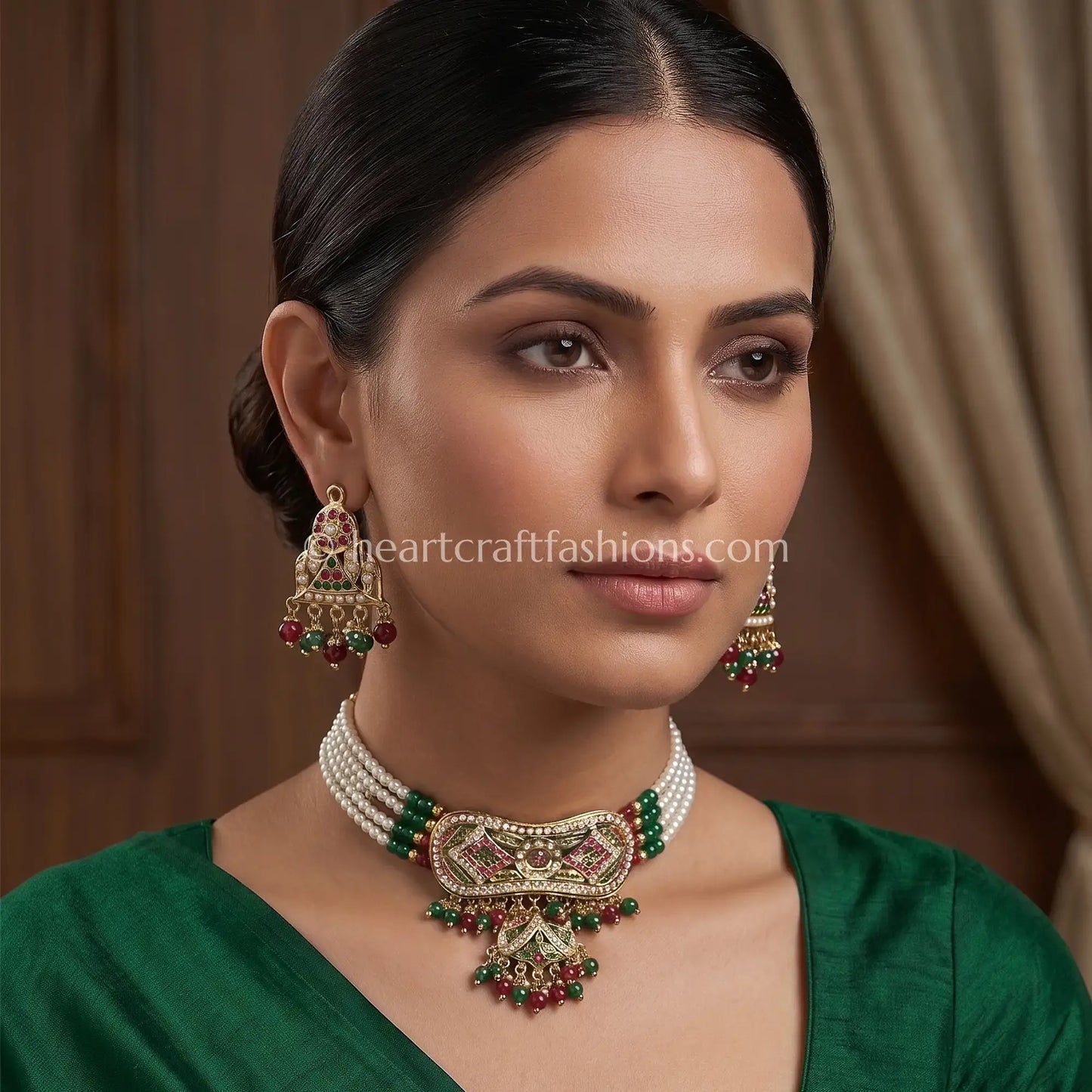 Amratsari Jadau Choker Set