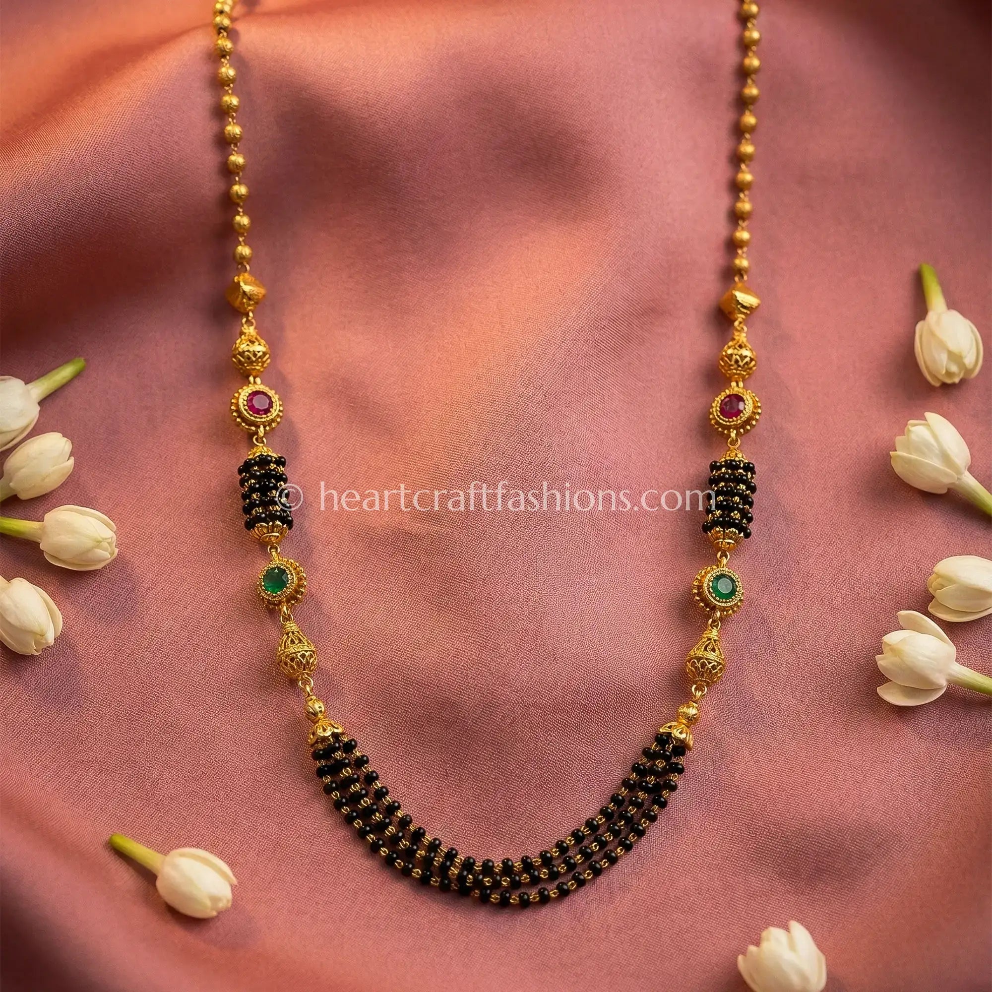 Heritage Beaded Designer Mangalsutra Necklace