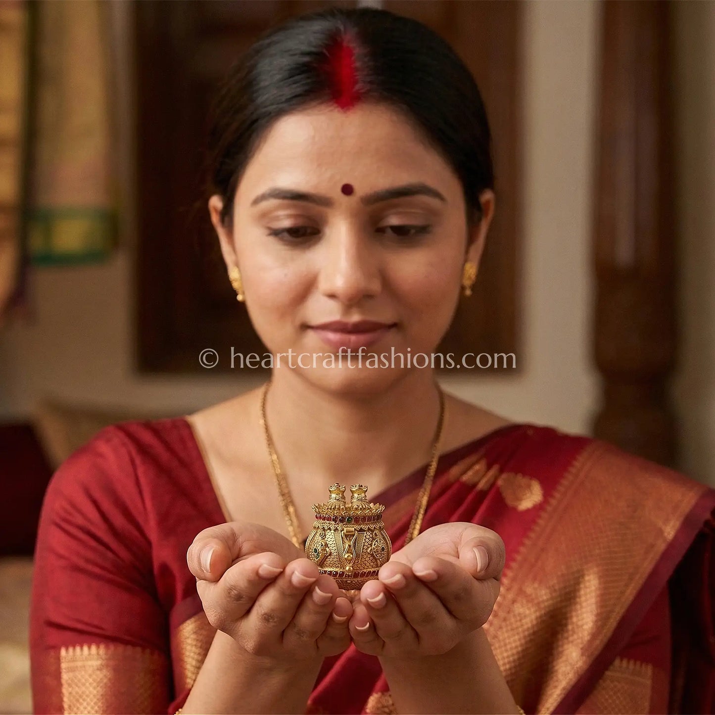 Divya Charan Sindoor Box