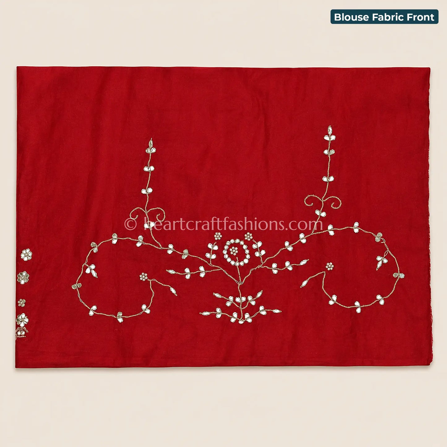 Handcrafted Mustard Orange & Red Bandhej Lehenga Set with Gharchola Dupatta