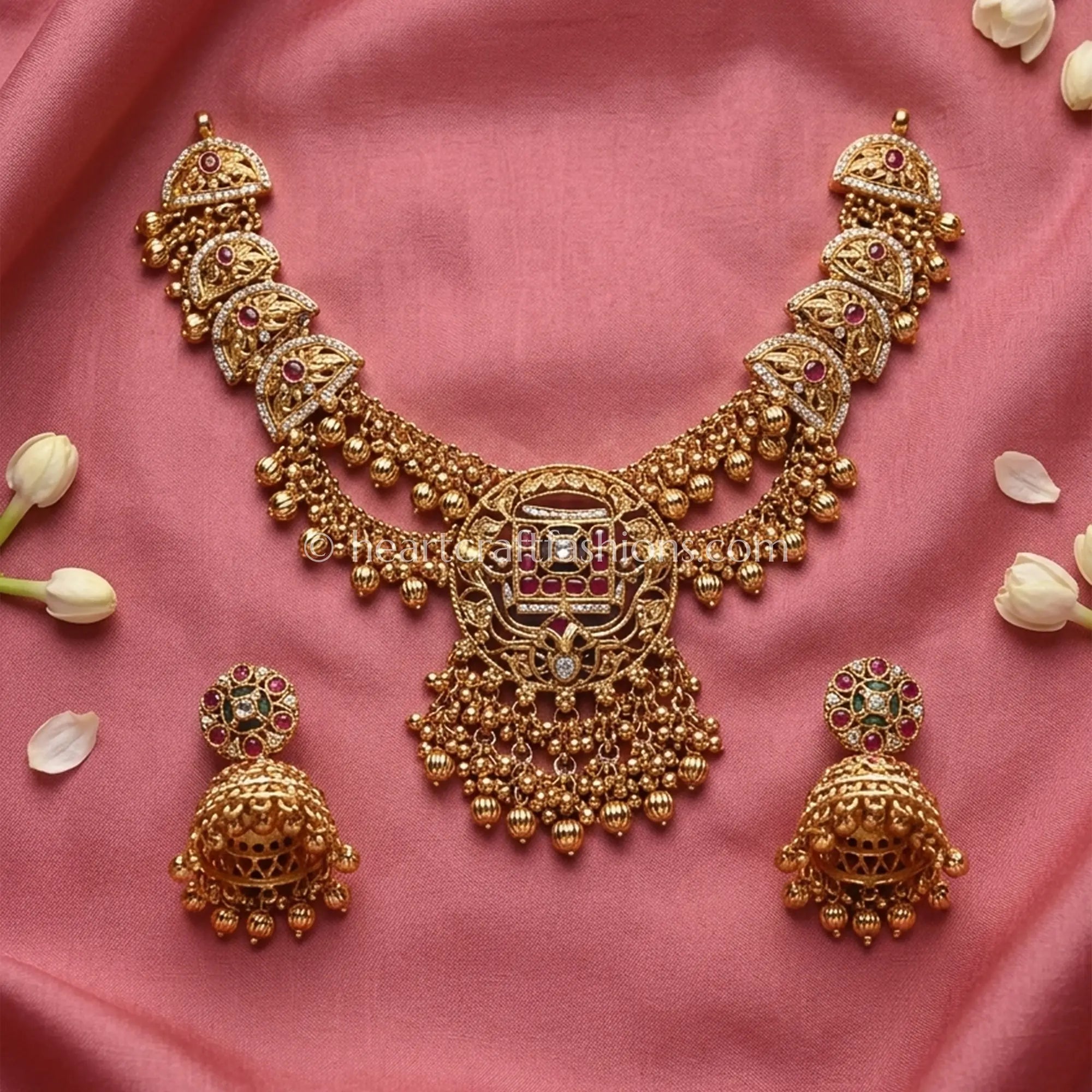 Heritage Ghungroo Haar Set