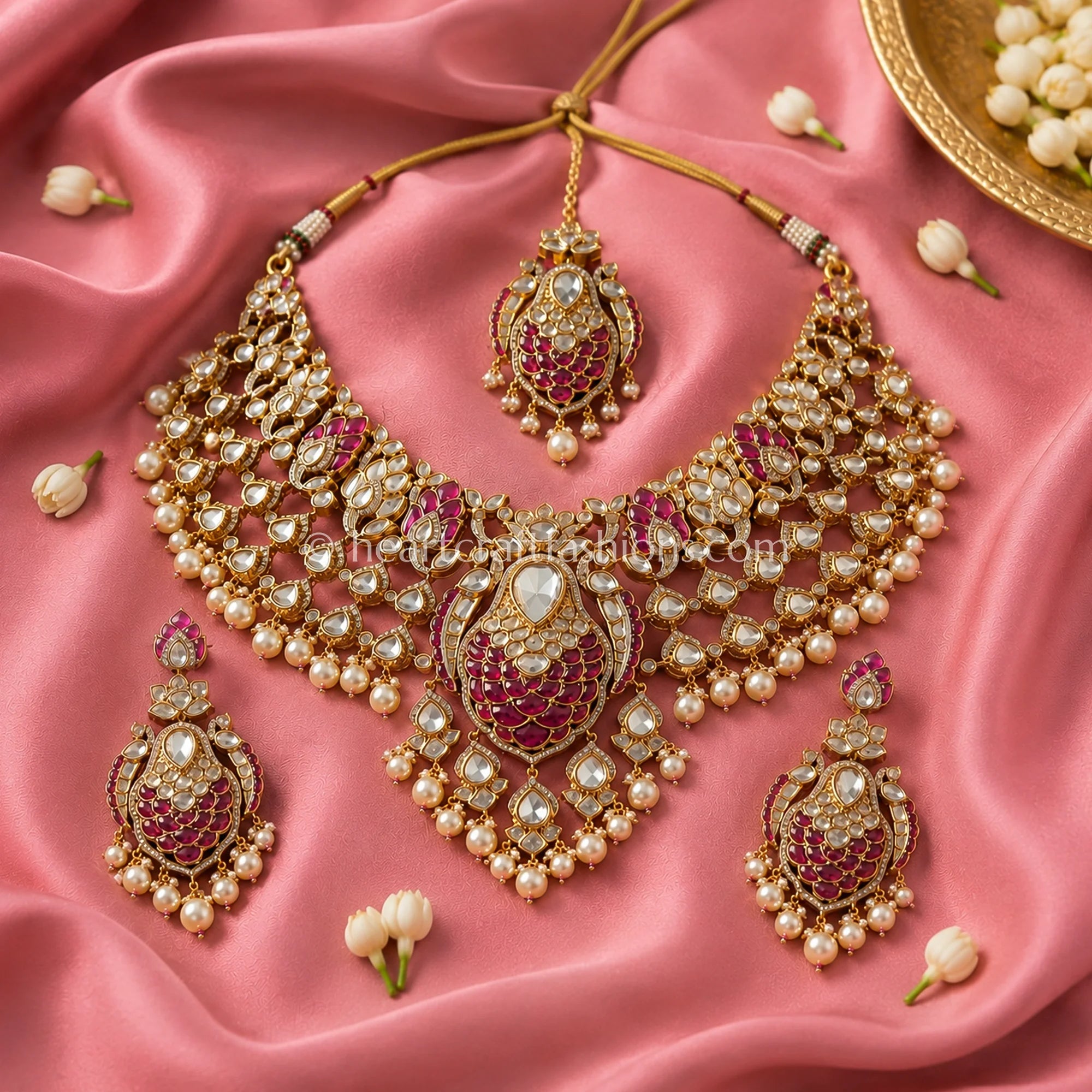 Noor-e-Ruby Maharani Necklace
