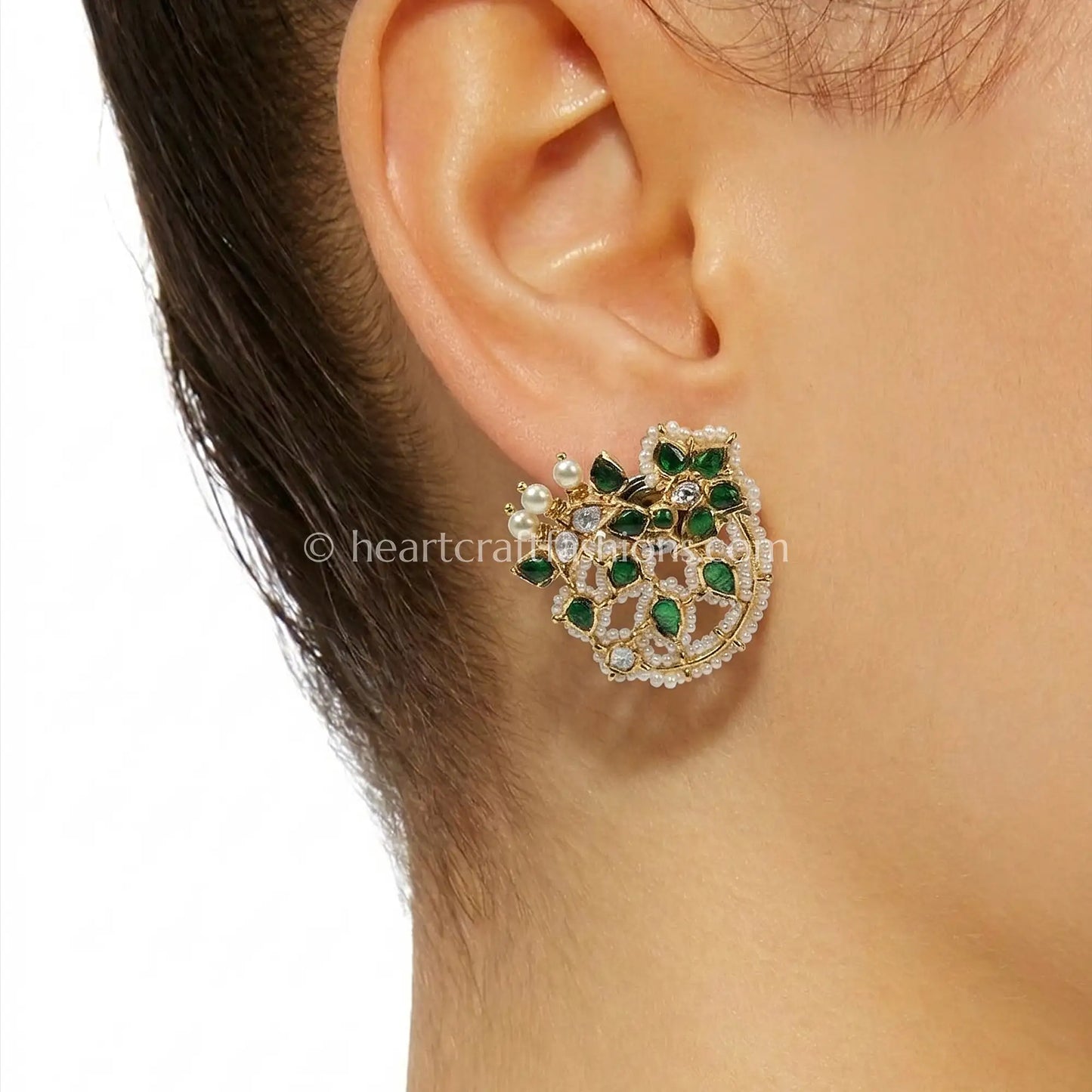 Panna Heritage Kundan Studs