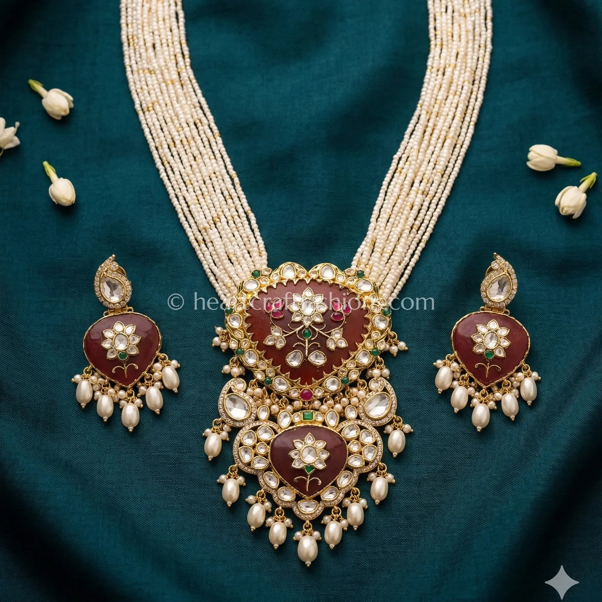 Rajputana Ratnarang Kundan Rani Haar