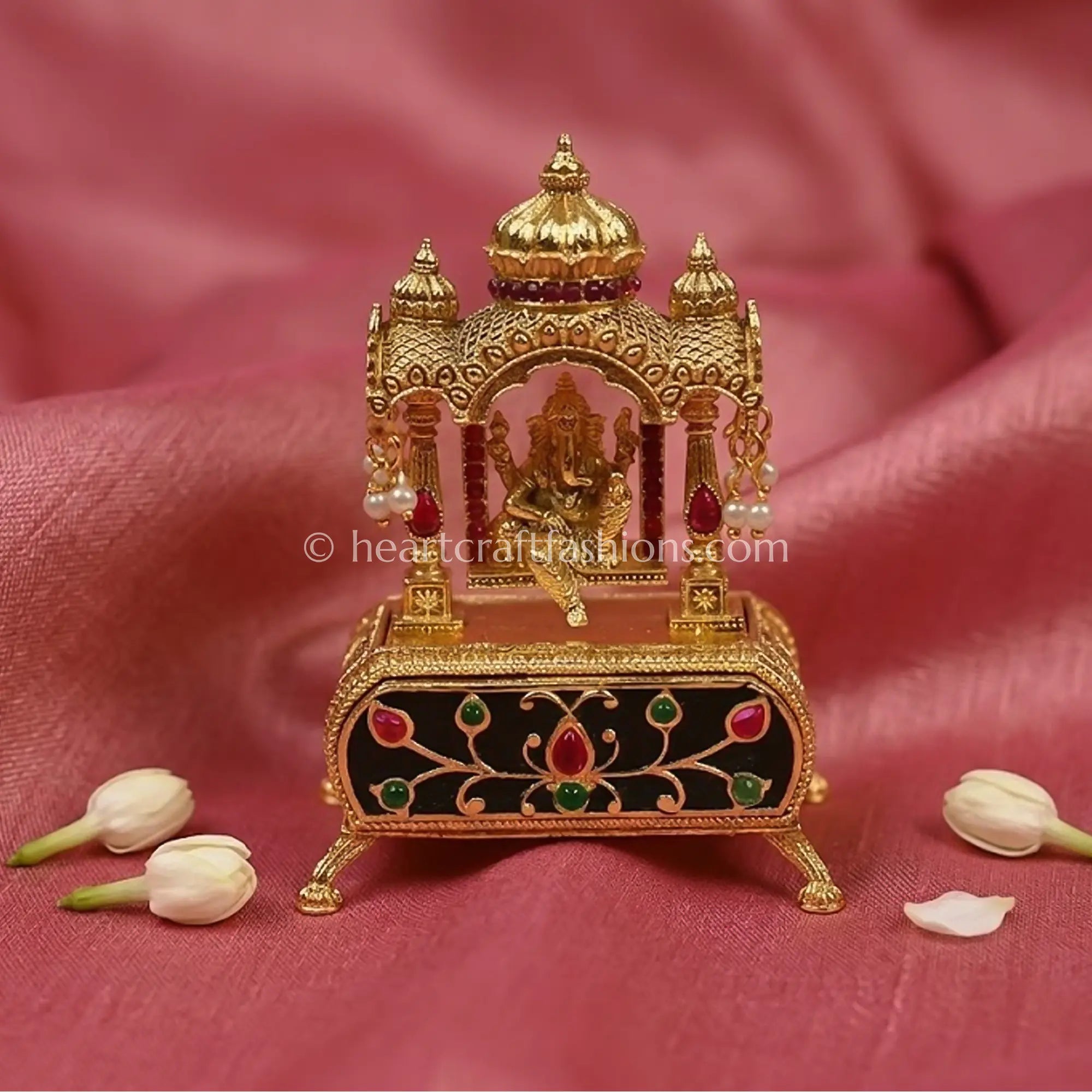 Rajadhiraj Ganesha Jhula Sindoor Box