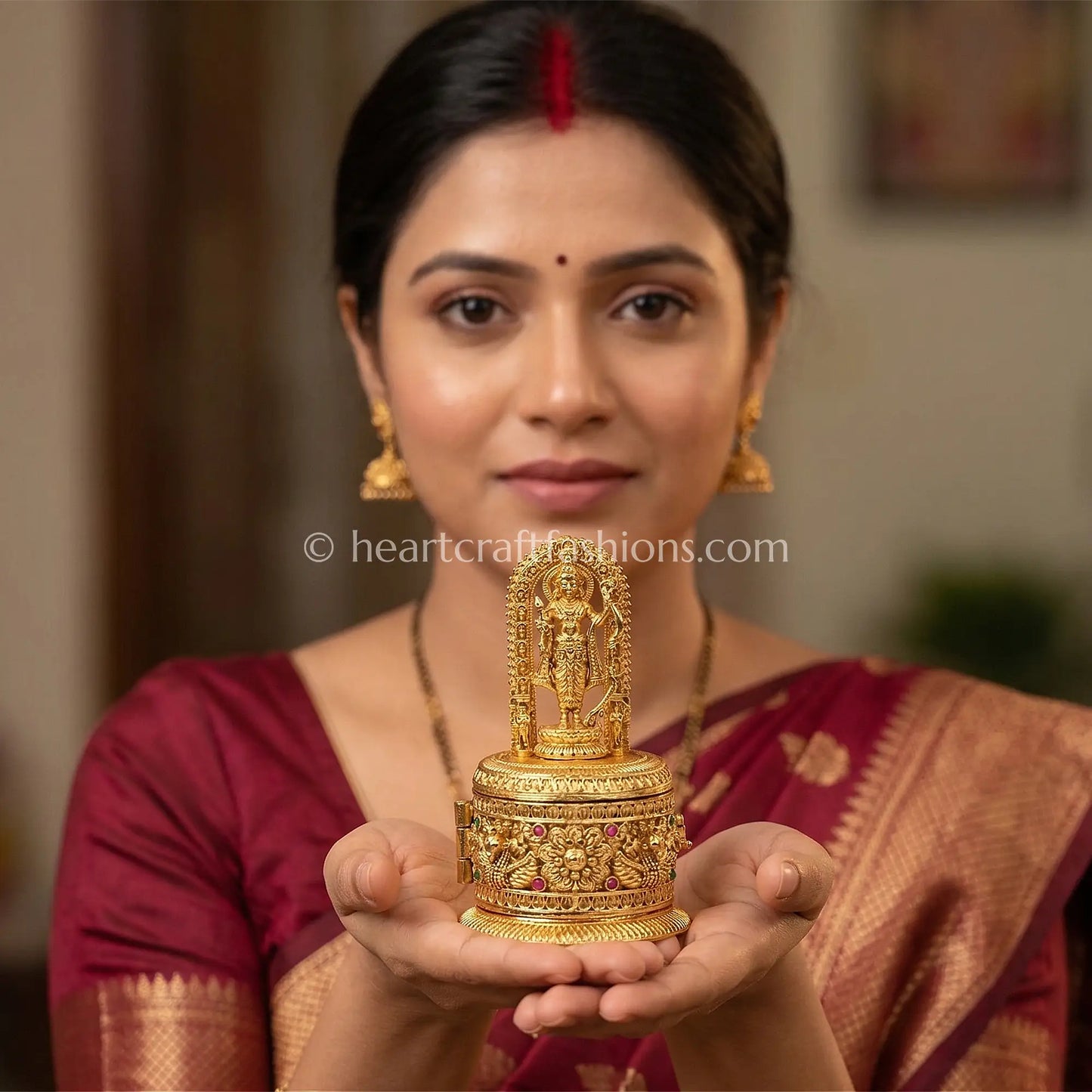 Ram Lalla Heritage Sindoor Box