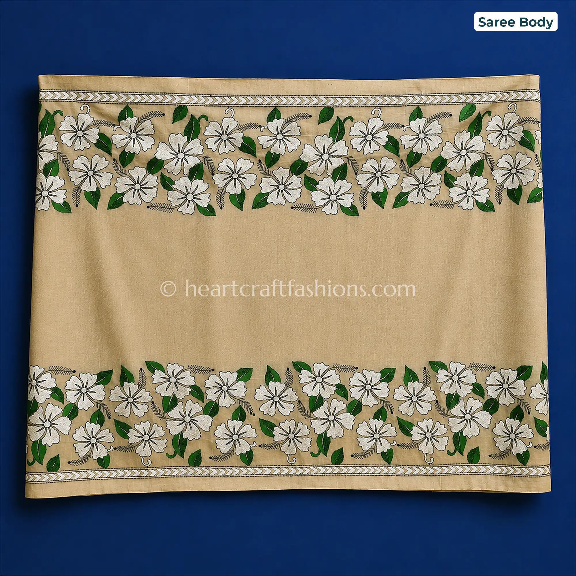 Shakti Durga Kalkata Gachi Tussar Kantha Saree