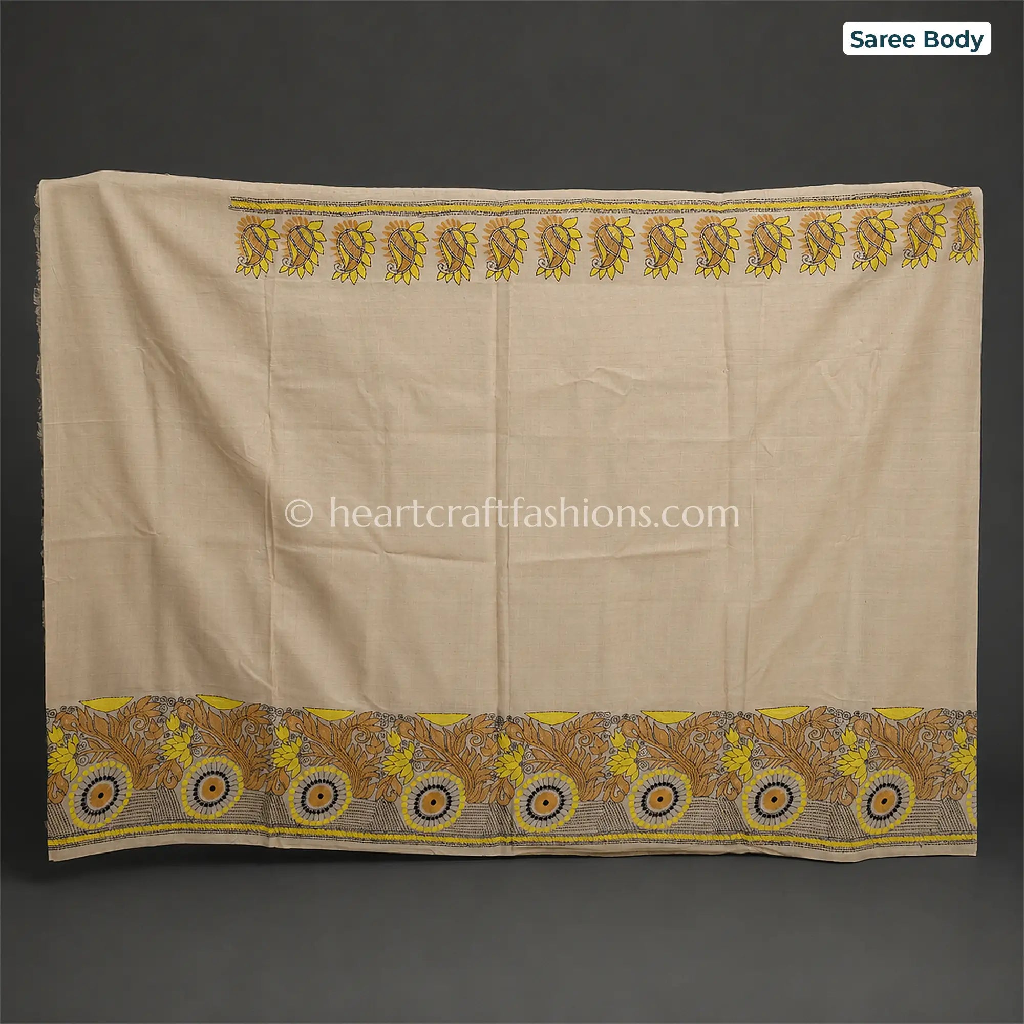 Suryanshi Kalkata Gachi Tussar Kantha Saree
