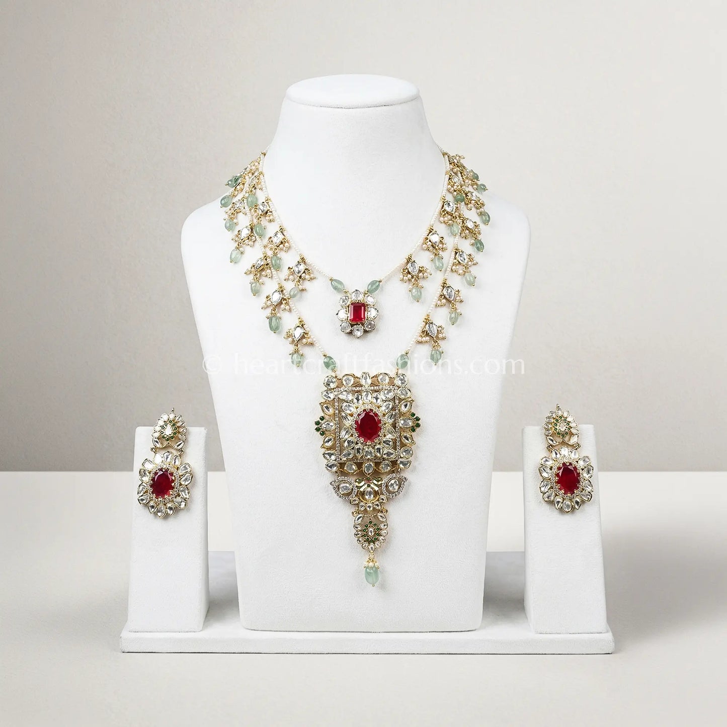 Heritage Kundan Doublet Celebrity Haar
