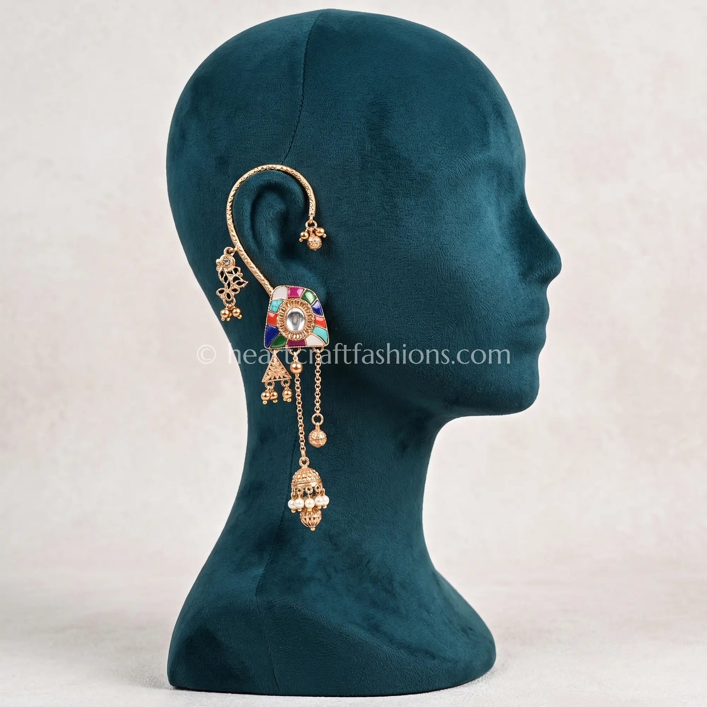 Navratna Amrapali Inspired Ear Cuffs (Bugadi)