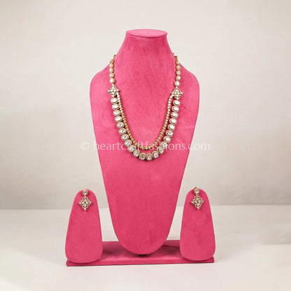 Moissanite Polki Classic Layered Haar