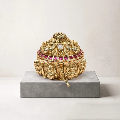 Divya Shubh Aura Kundan Sindoor Box