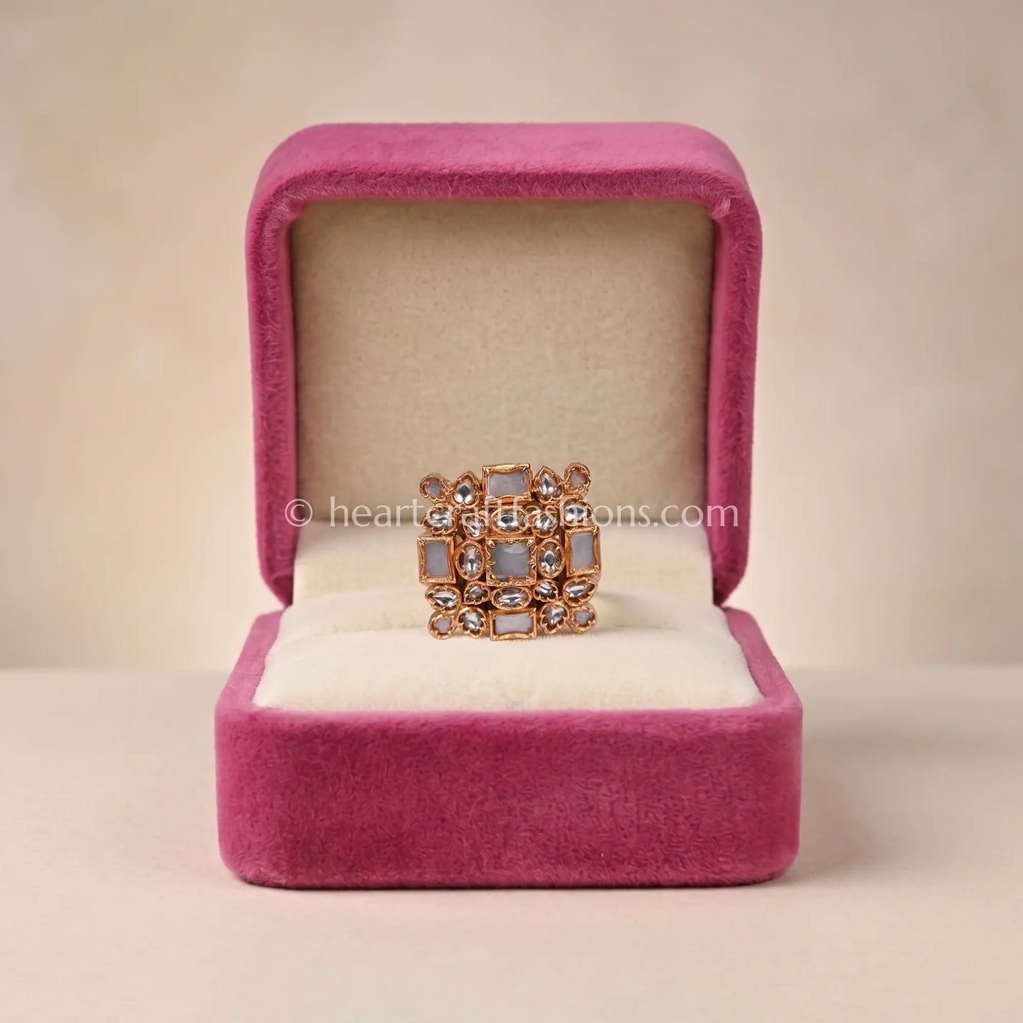 Amrapali Pastel Gulnaar Ring