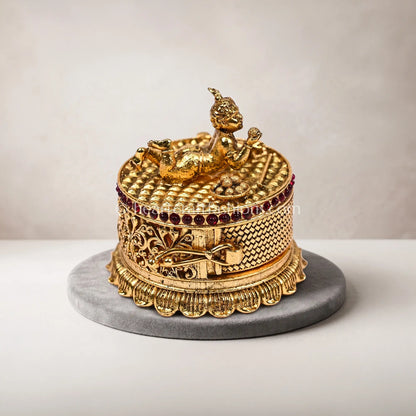 Bal Krishna Makhan Leela Sindoor Box