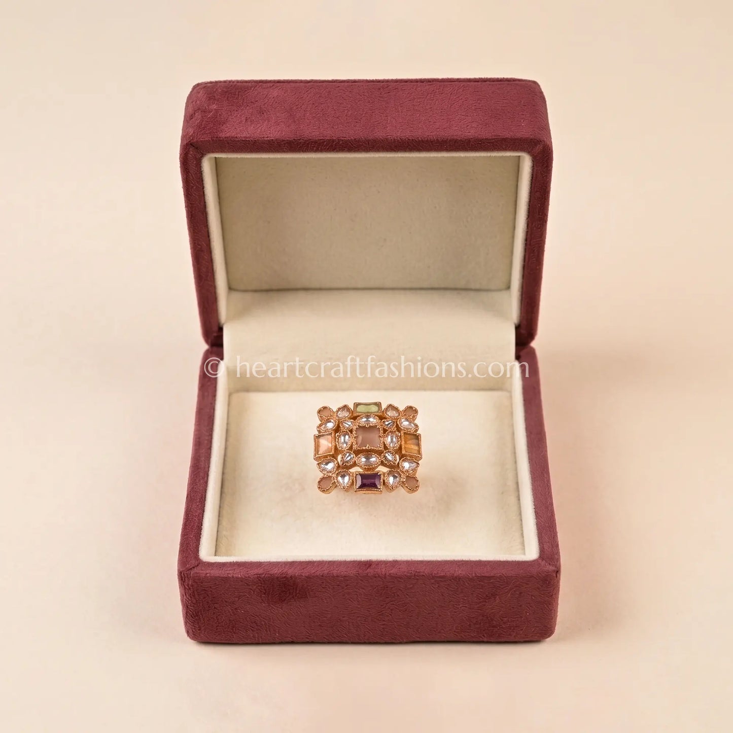 Amrapali Pastel Mehrang Ring