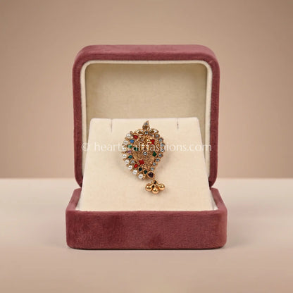 Amrapali Navrang Morni Ring