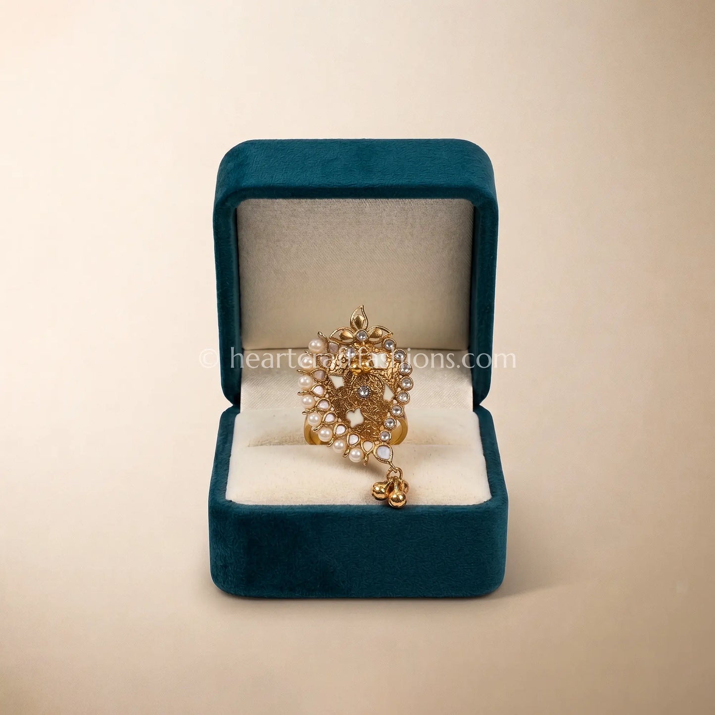 Amrapali Moti Jharna Ring