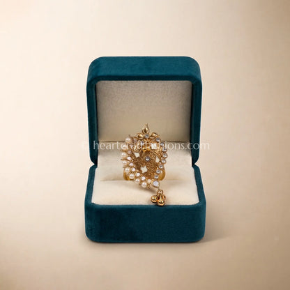 Amrapali Moti Jharna Ring
