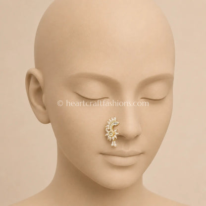 Pearl Petal Sunburst & Mango Crest Maharashtrian Nath