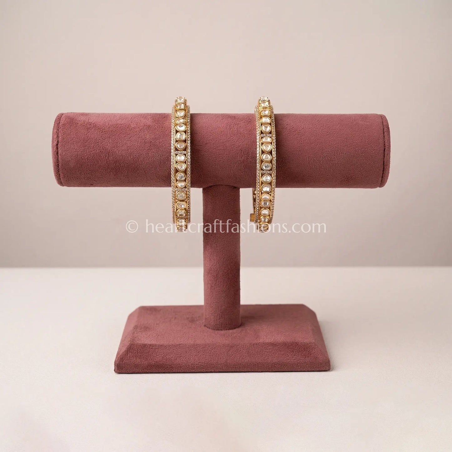 Royal Moissanite Sleek Bangles
