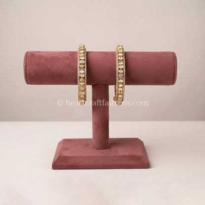 Royal Moissanite Sleek Bangles