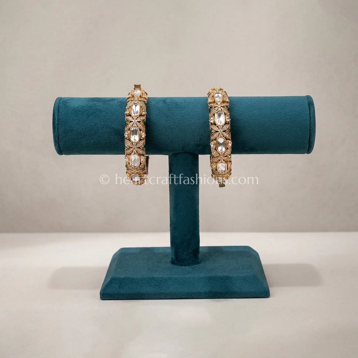 Sunehri Kundan Heritage Bangles