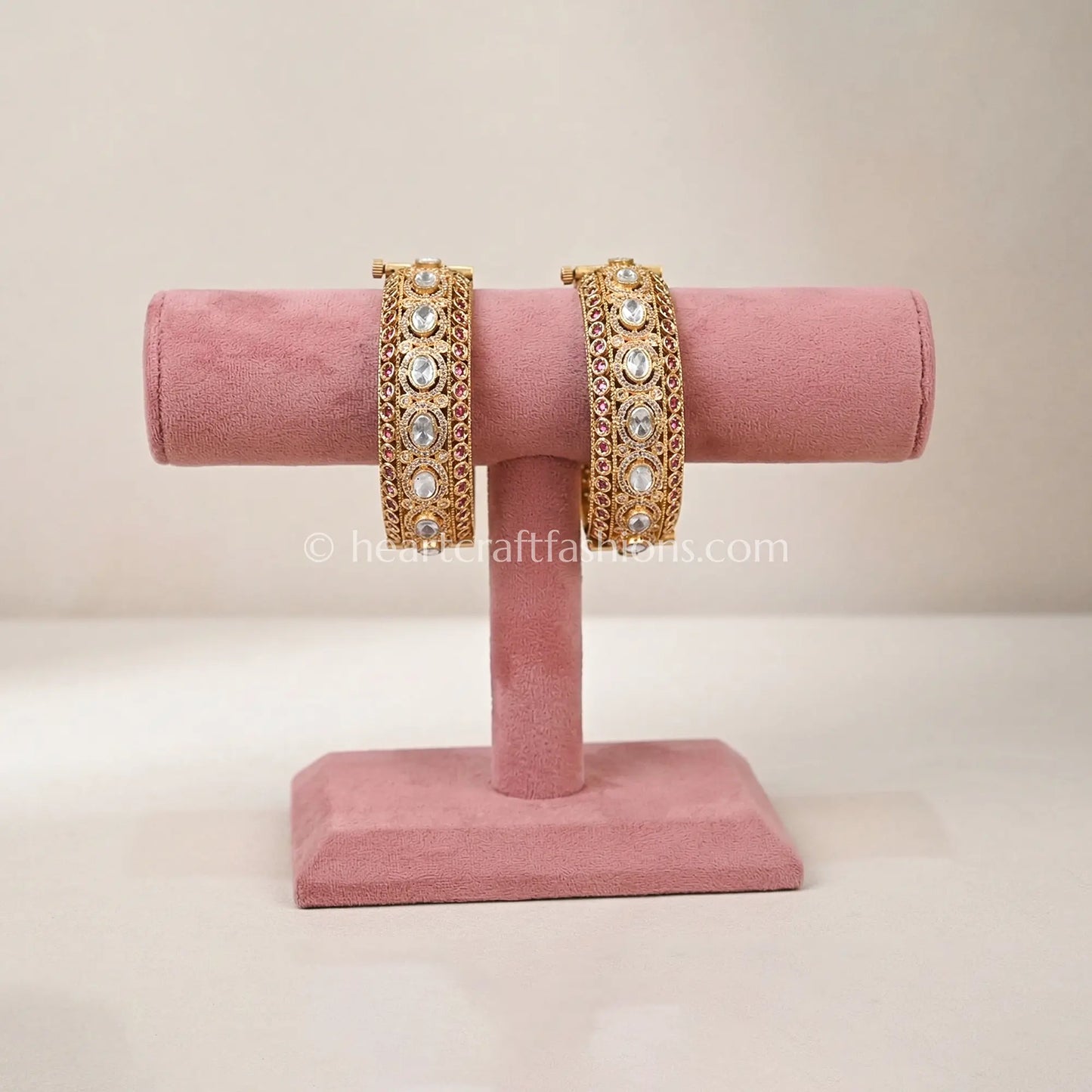 Ruby Uncut Sunehri Kundan Patla