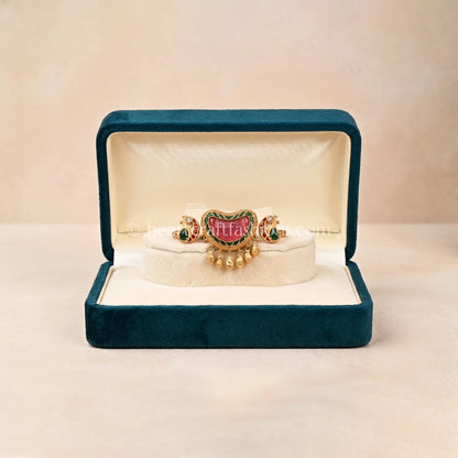 Gulnaar Carved Stone Amrapali Ring
