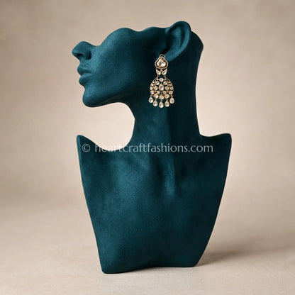 Sitara Moissanite Polki Danglers