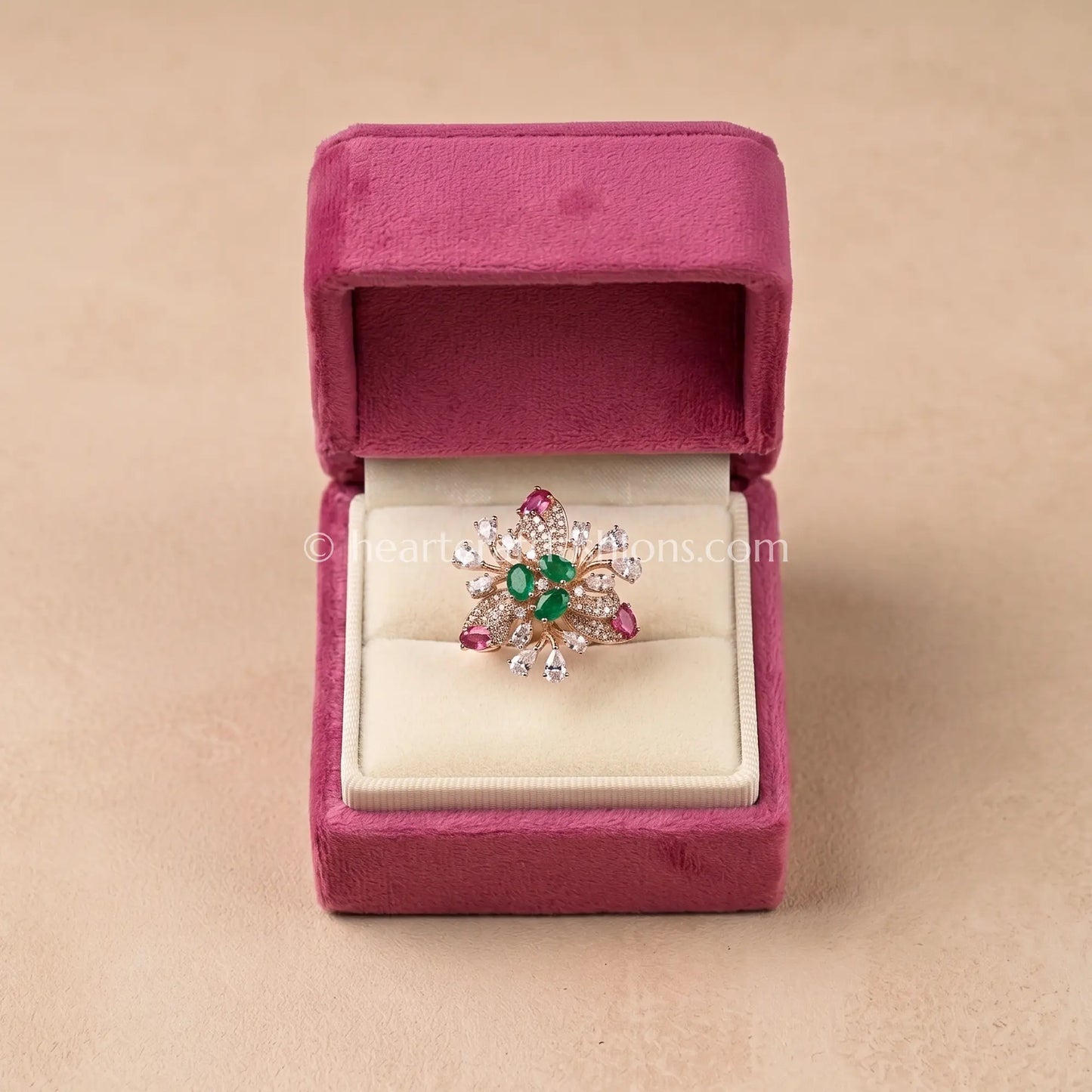 Celeste Bloom Statement Ring