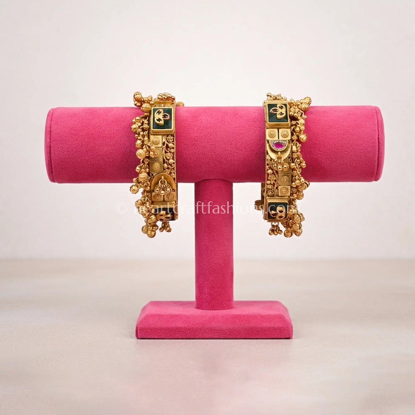 Heritage Ghunghroo Jhumki Patla