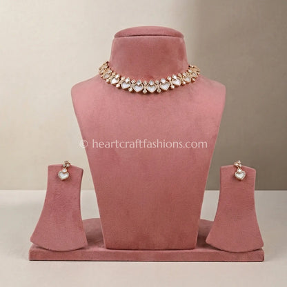 MOP Ivory Royale Choker Set