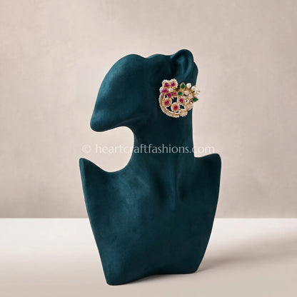 Gulnaar Heritage Kundan Studs