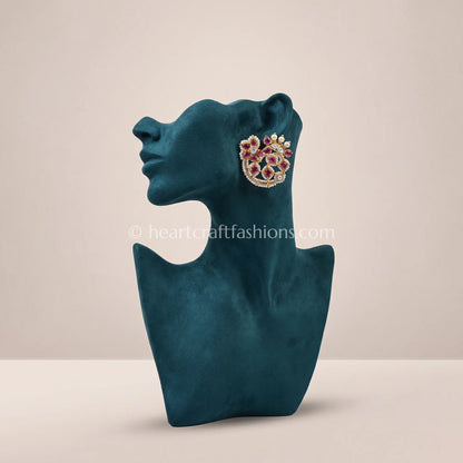 Ranipushp Heritage Kundan Studs