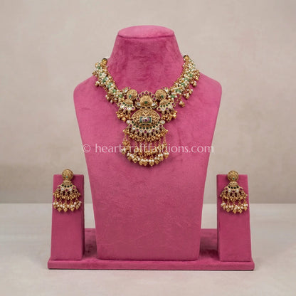 Heritage Kundan Pearl Rani Haar