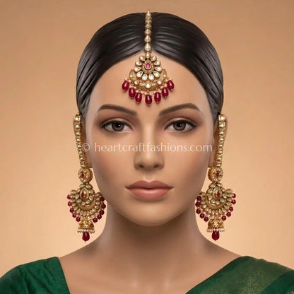 Ranipushp Kundan Sahare Jhumkas