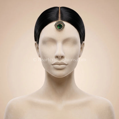 Moissanite Emerald Halo Mini Borla