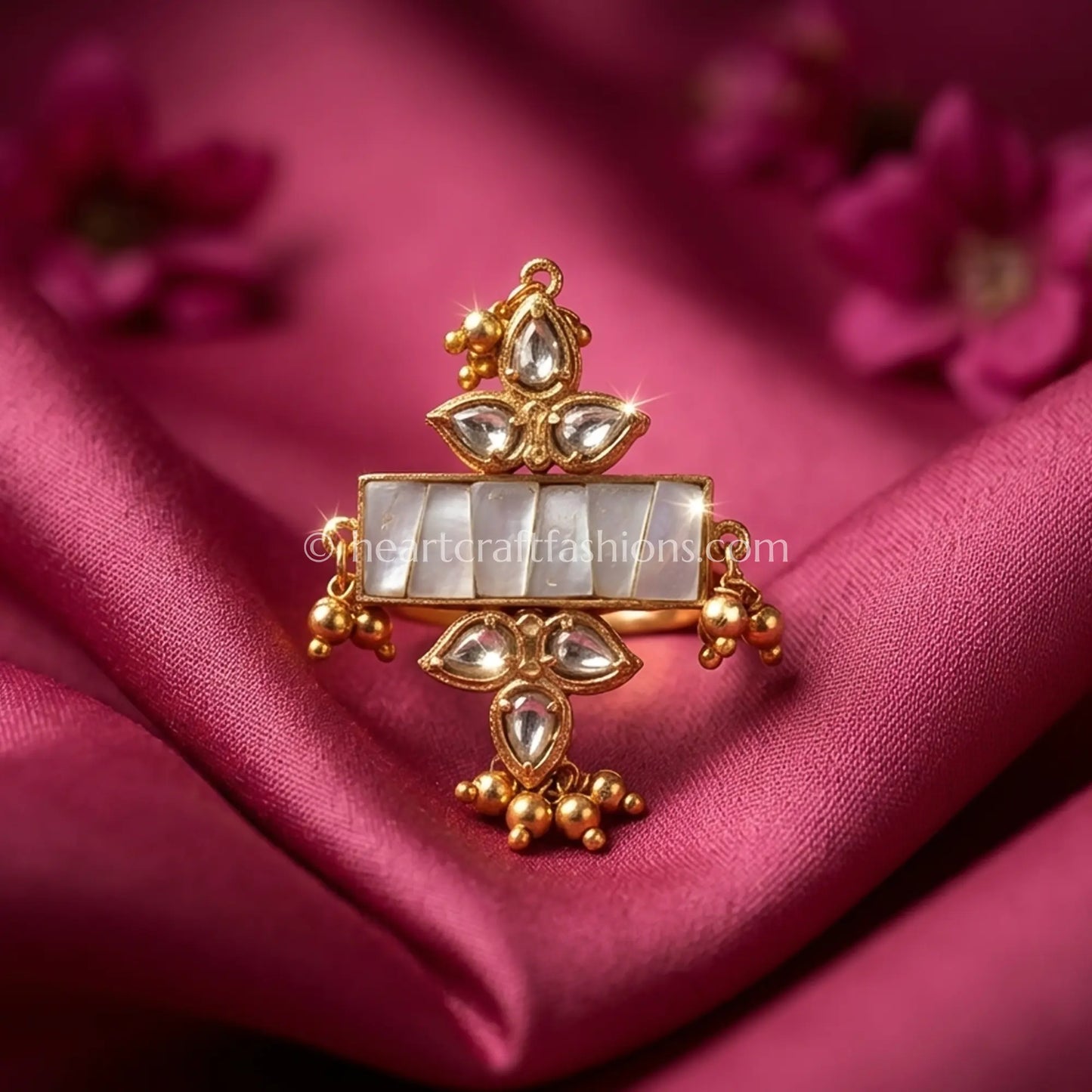 Amrapali Moti Ghungroo Ring