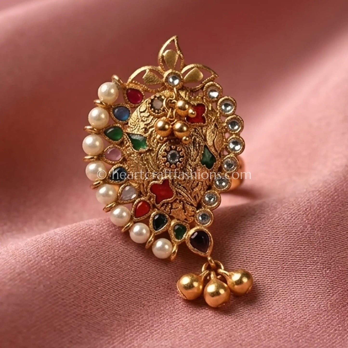 Amrapali Navrang Morni Ring
