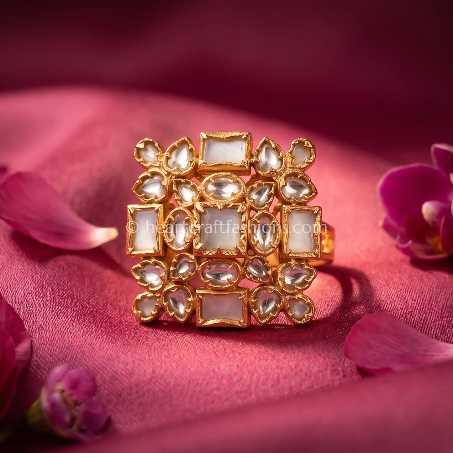 Amrapali Pastel Gulnaar Ring