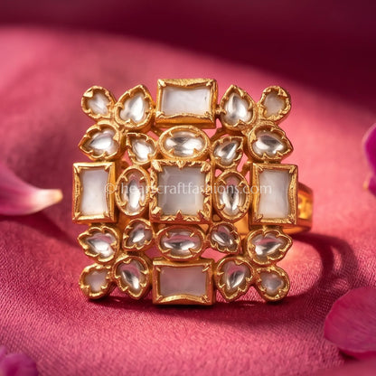 Amrapali Pastel Gulnaar Ring