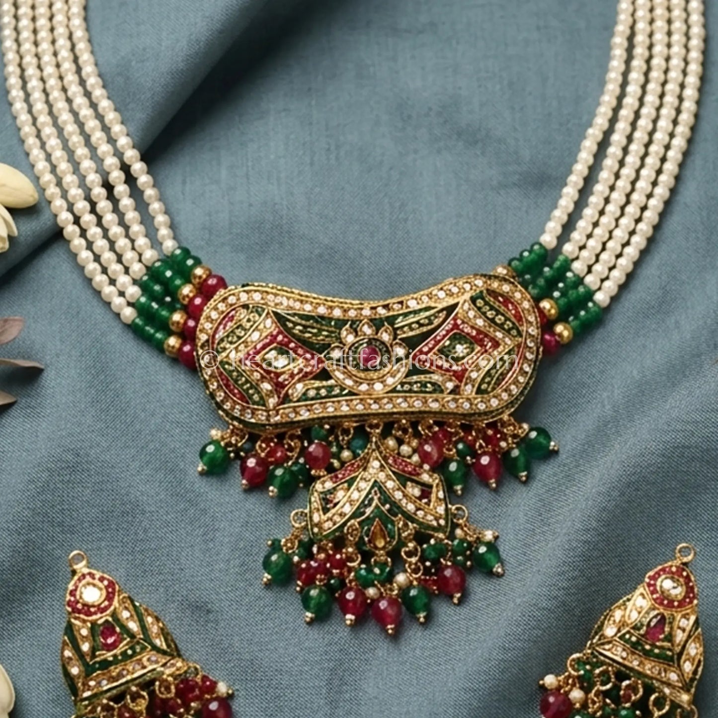 Amratsari Jadau Choker Set