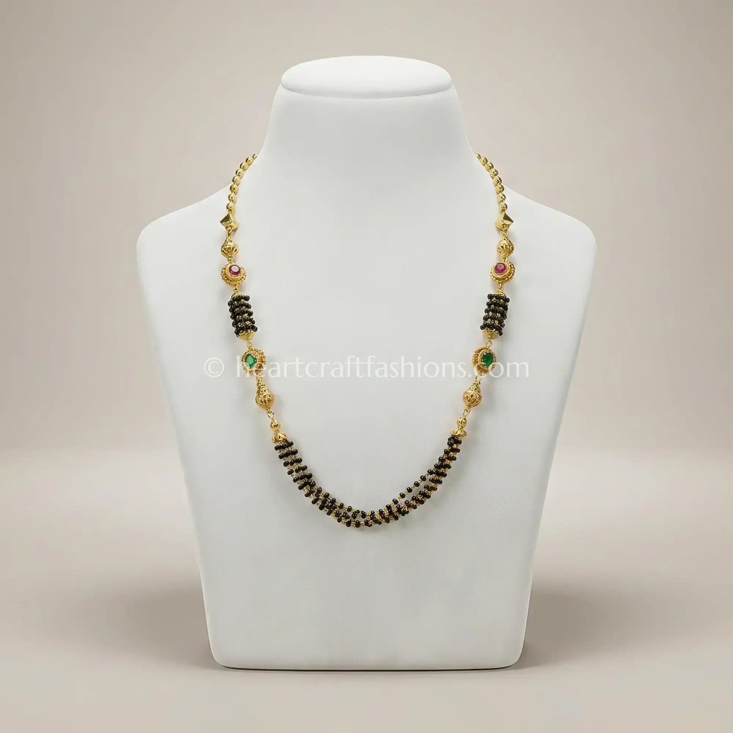 Heritage Beaded Designer Mangalsutra Necklace