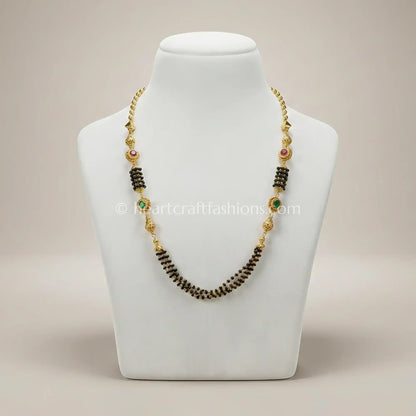 Heritage Beaded Designer Mangalsutra Necklace