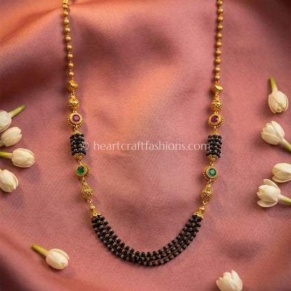 Heritage Beaded Designer Mangalsutra Necklace