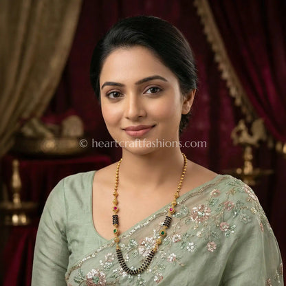 Heritage Beaded Designer Mangalsutra Necklace
