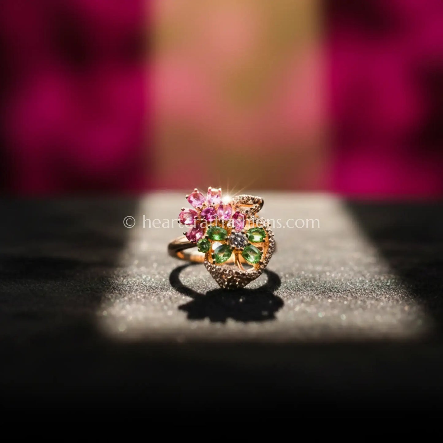 Blossom Garden Dual Statement Ring