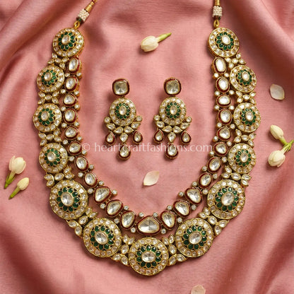 Classic Polki Kundan Necklace Set